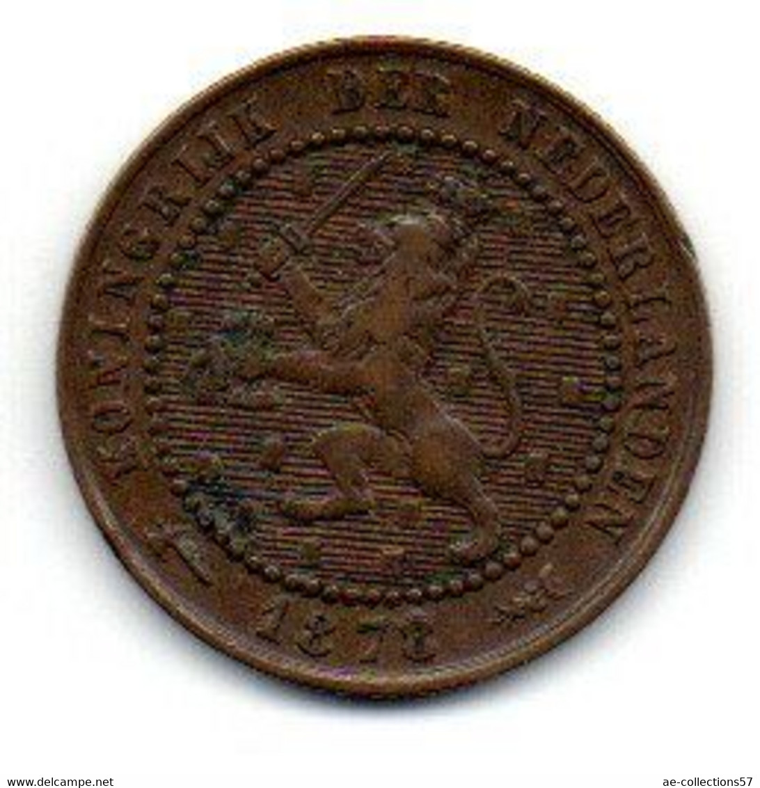 Pays-Bas - 1 Cents 1878 -   TTB - 1849-1890 : Willem III