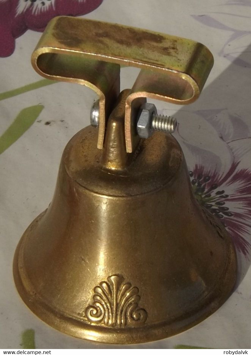 D21X31 - CAMPANELLA IN OTTONE - SOPRAMMOBILE - Bells