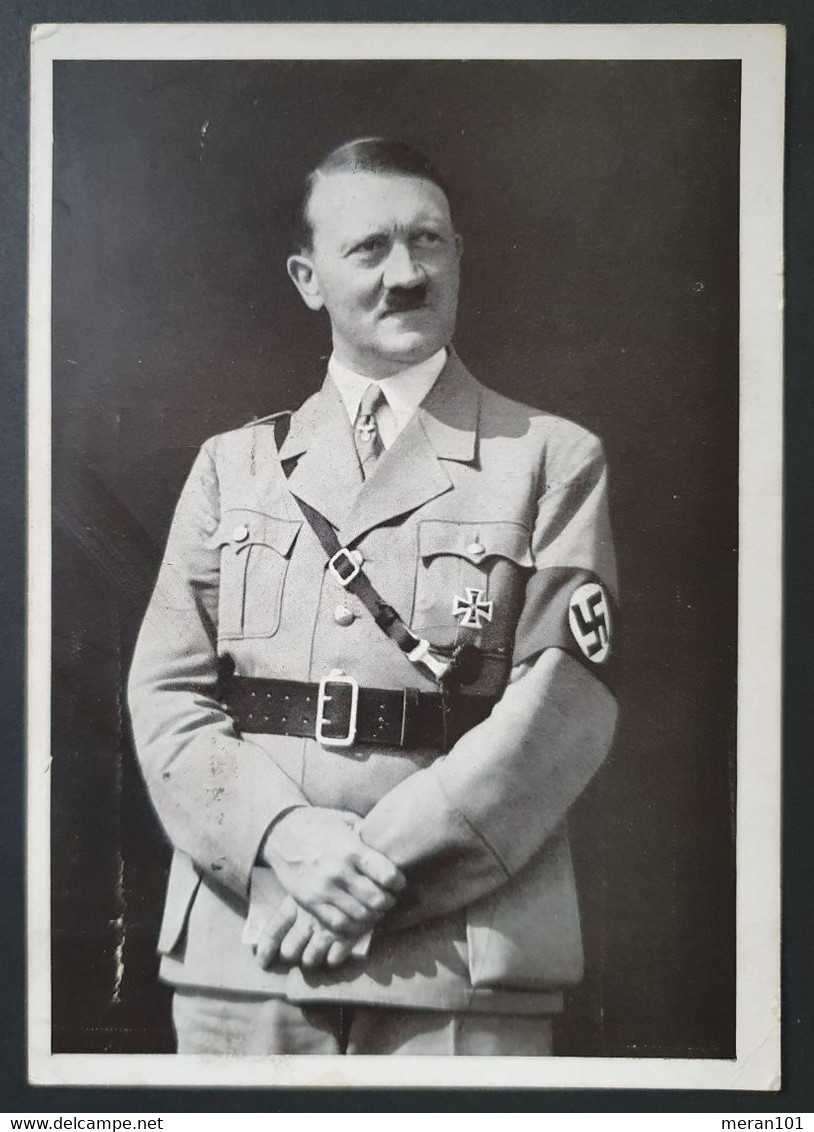 Deutsches Reich 1938, Postkarte "Der Führer Adolf Hitler In WIEN Sonderstempel - Covers & Documents