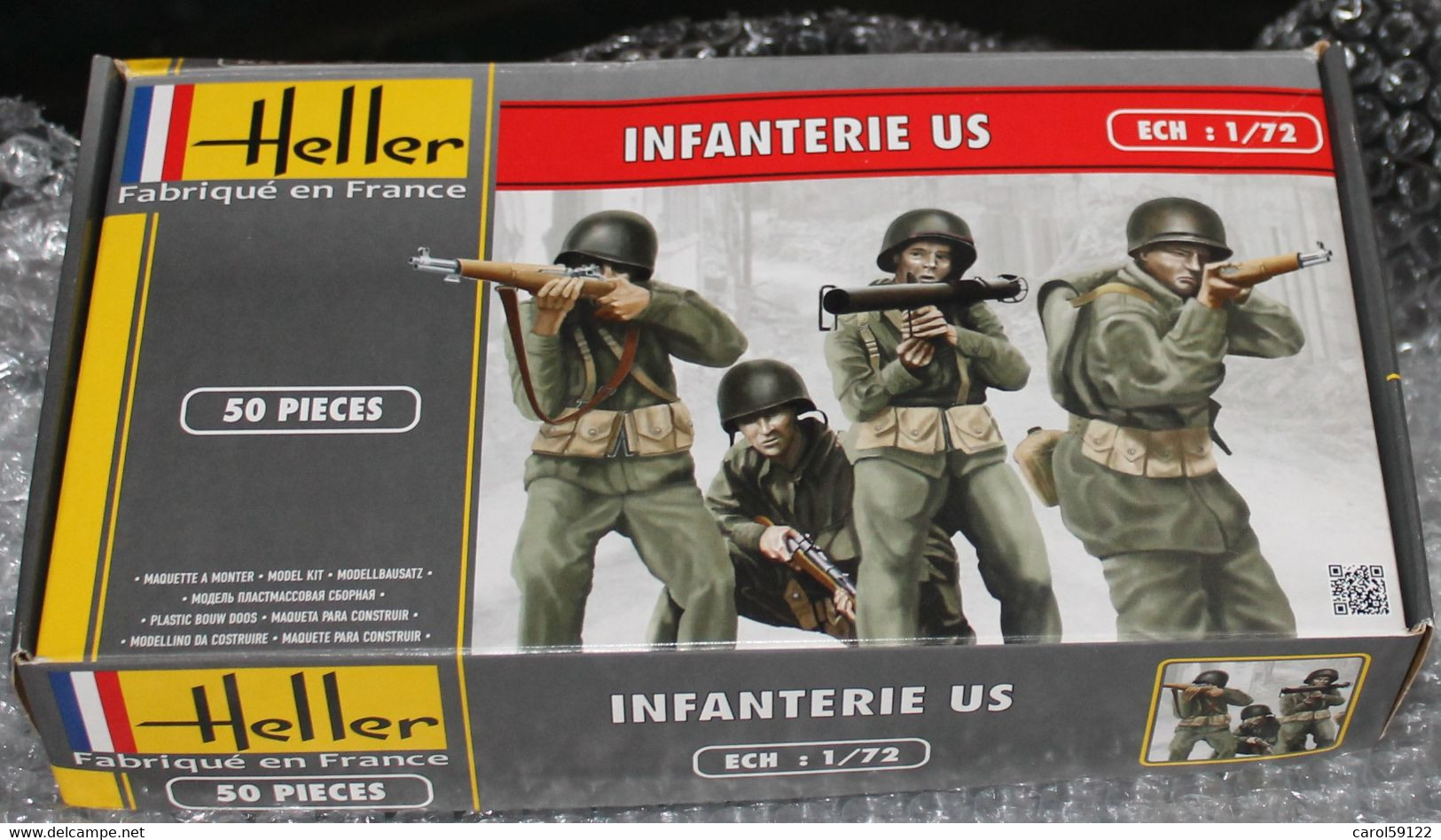 HELLER 1/72 Infantry US - Militaires