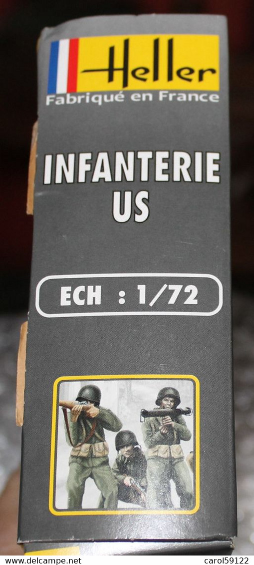 HELLER 1/72 Infantry US - Militaires