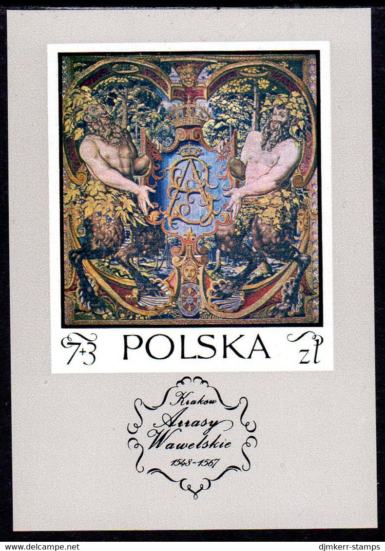 POLAND 1970 Tapestries Blocks   MNH / **.  Michel Blocks 43-44 - Nuovi