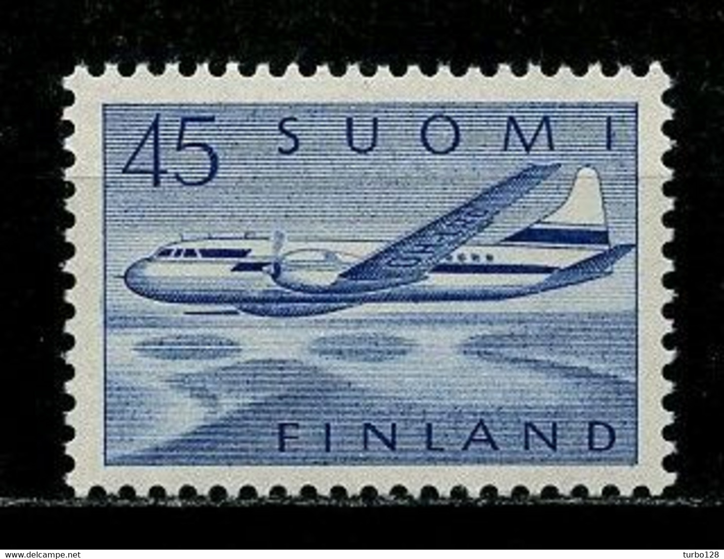 FINLANDE 1950 PA N° 6 * Neuf MH Infime Trace TTB C 3.75 € Avion Plane Convair Métropolitain 440 Transports - Nuovi