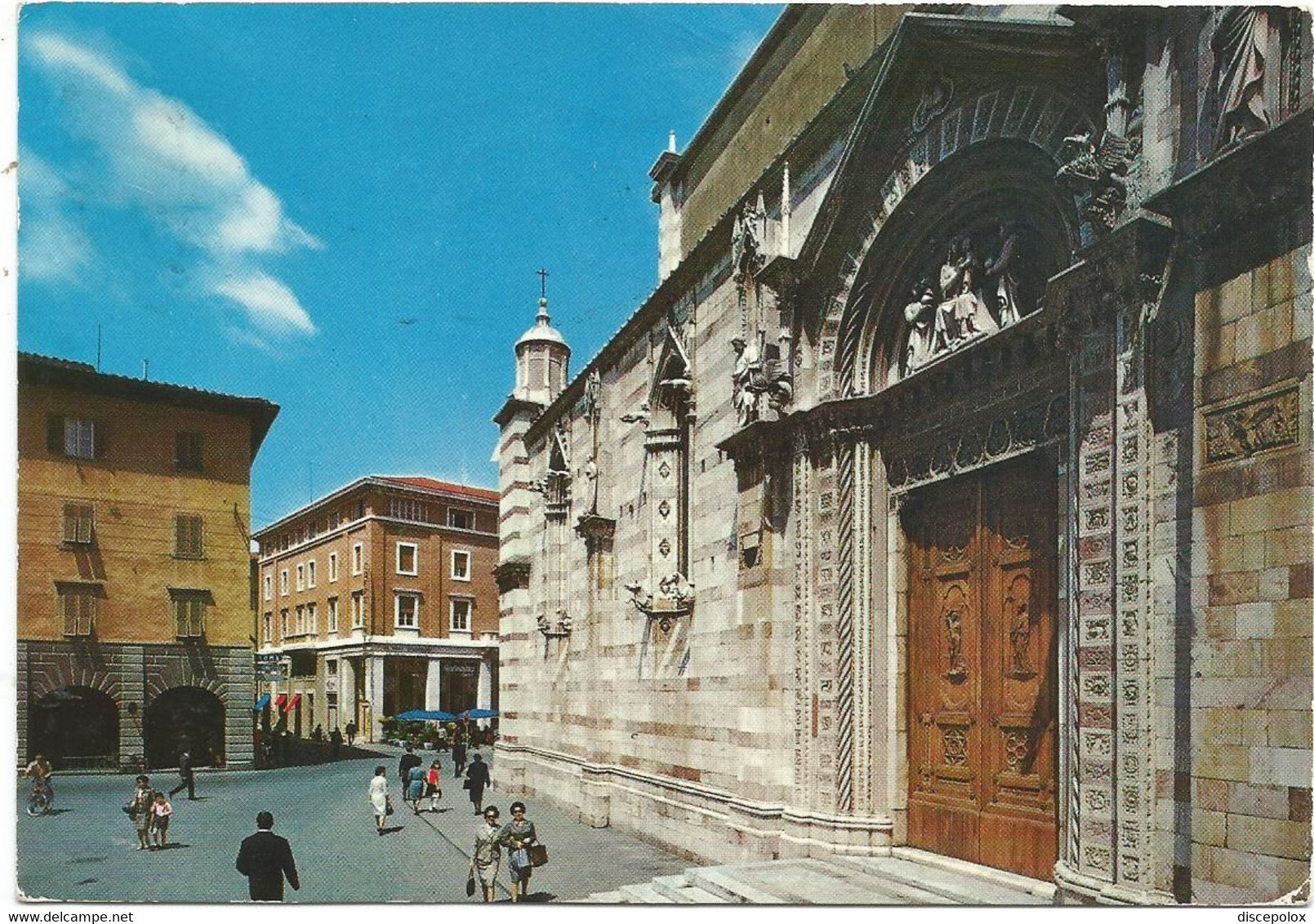 AA2035 Grosseto - Piazza Dante - Particolare Della Cattedrale Duomo / Viaggiata 1973 - Grosseto