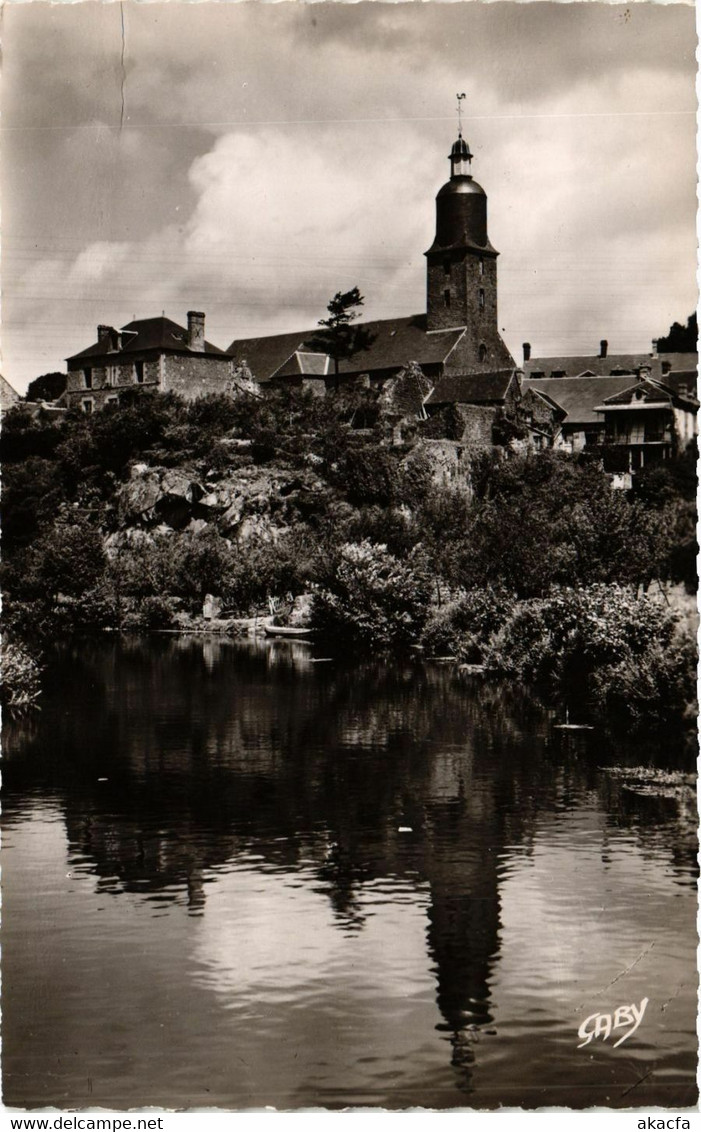 CPA AK PONT-Ecrepin - L'Église Le Presbytere Et L'Orne (355822) - Pont Ecrepin