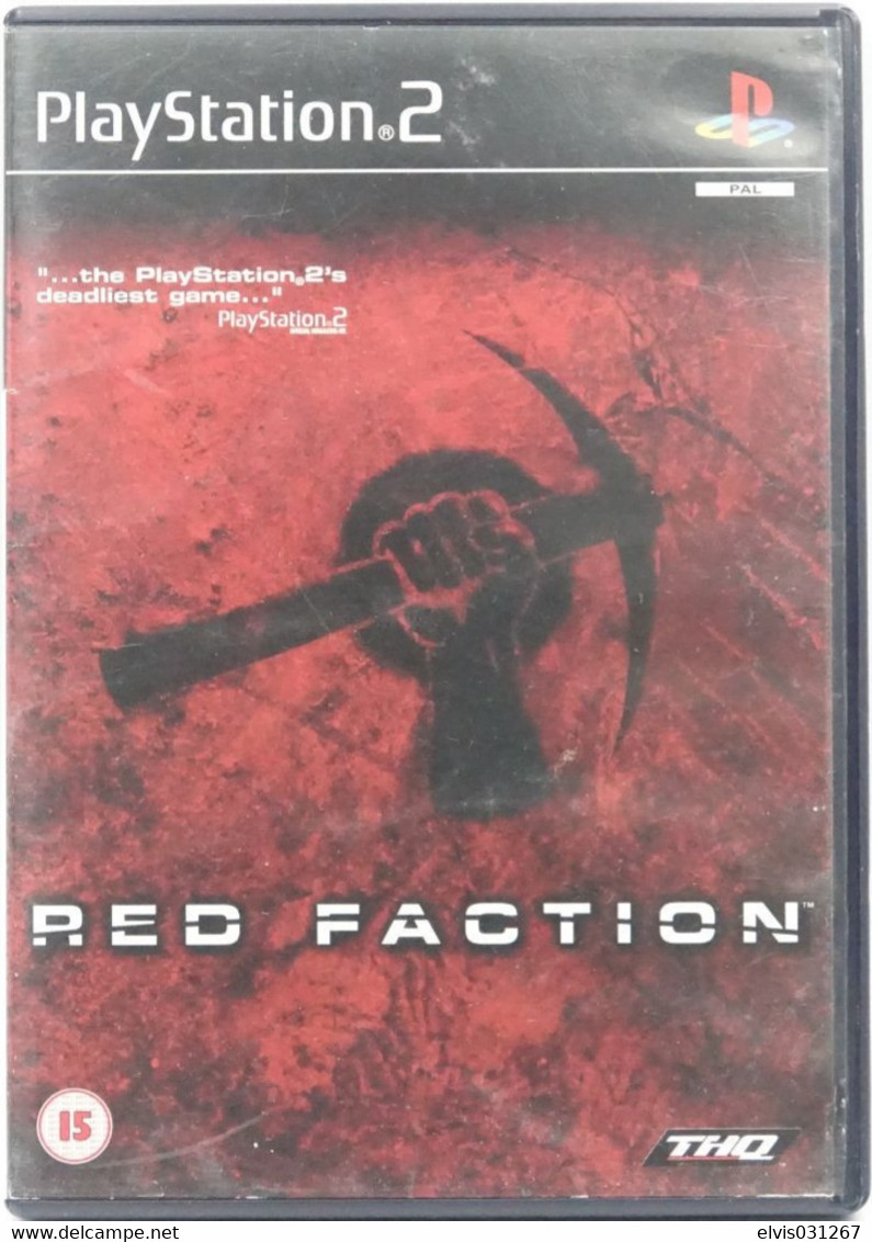 SONY PLAYSTATION TWO 2 PS2 : RED FACTION - THQ - Playstation 2