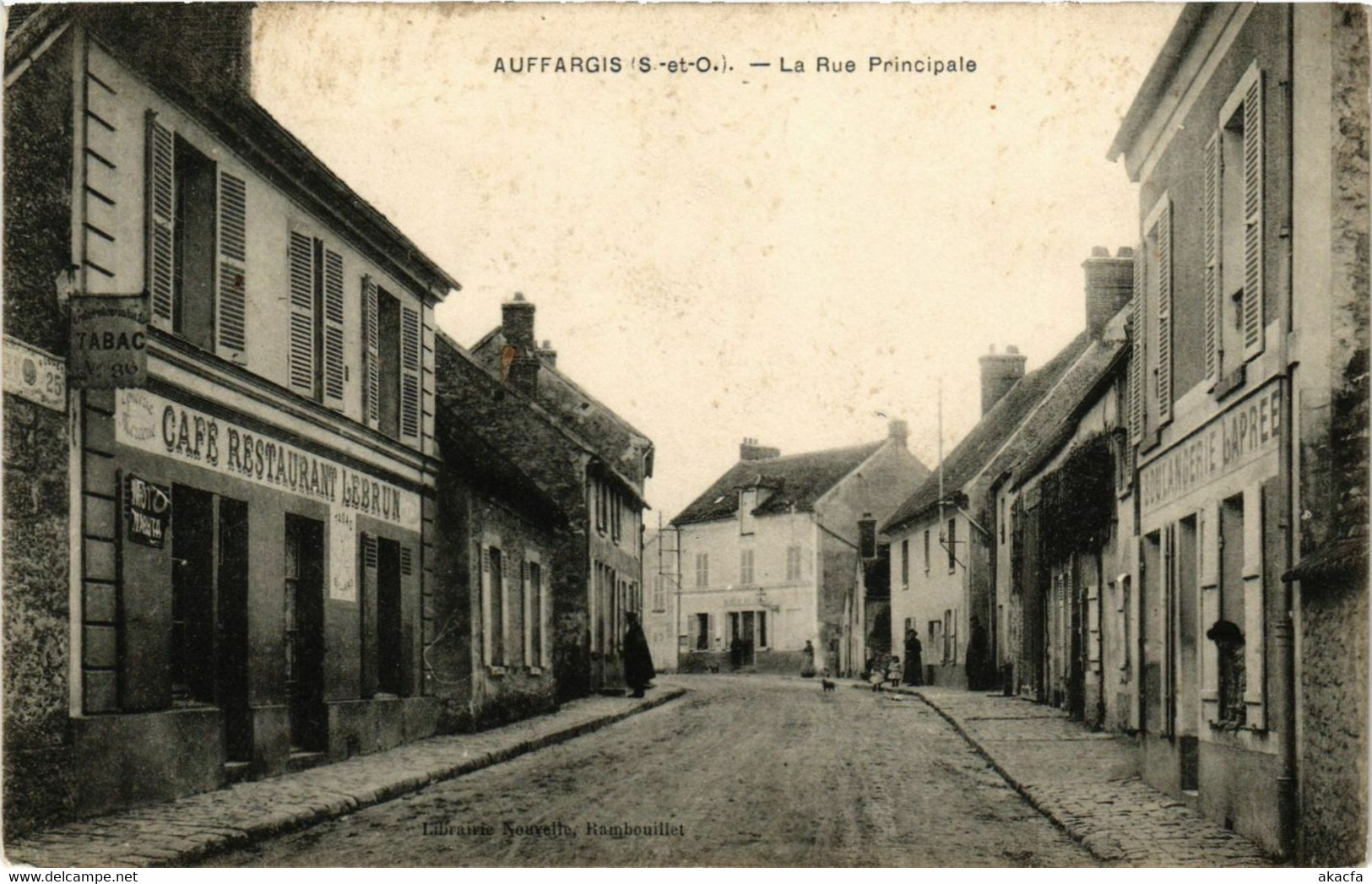 CPA AUFFARGIS - La Rue Principale (359050) - Auffargis