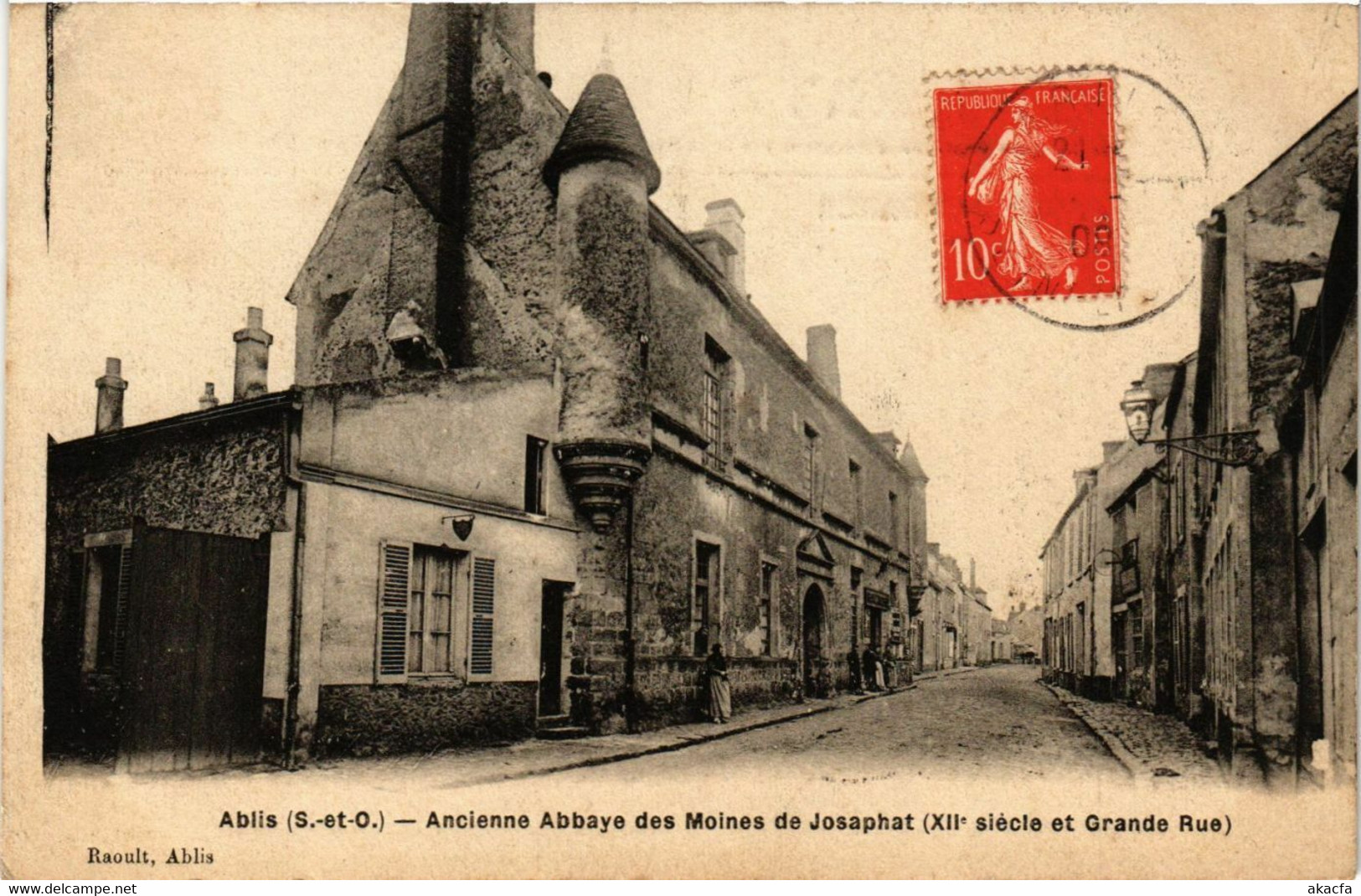 CPA AK ABLIS - Ancienne Abbaye Des Moines De Josaphat (XII S (359334) - Ablis