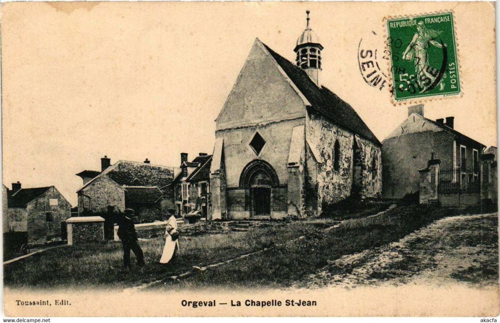 CPA AK ORGEVAL - La Chapelle St-JEAN (359359) - Orgeval