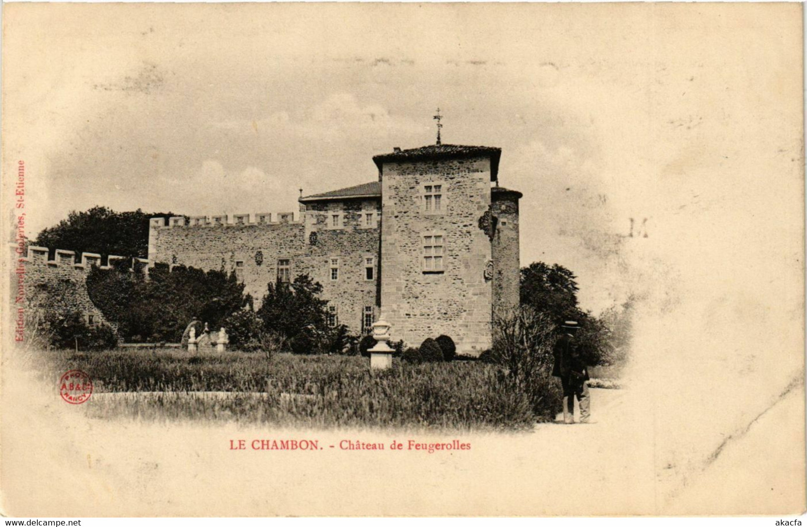 CPA AK Le CHAMBON - Chateau De FEUGEROLLES (359894) - Le Chambon Feugerolles