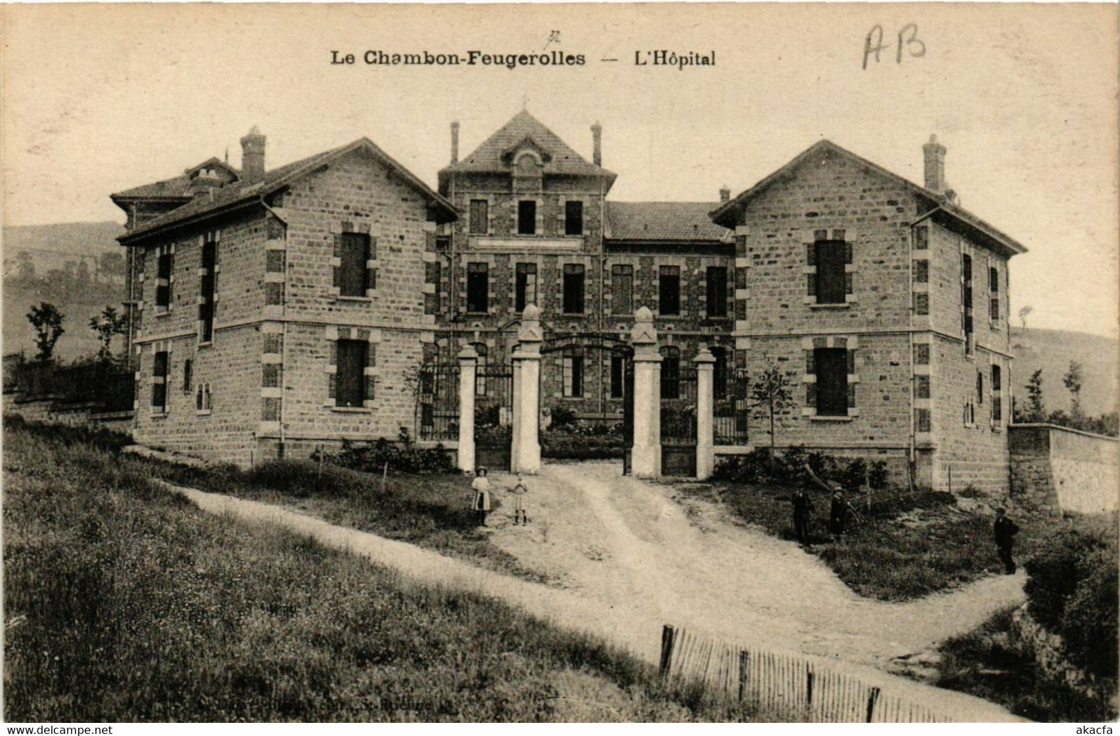 CPA Le CHAMBON-FEUGEROLLES - L'HOPITAL (359903) - Le Chambon Feugerolles