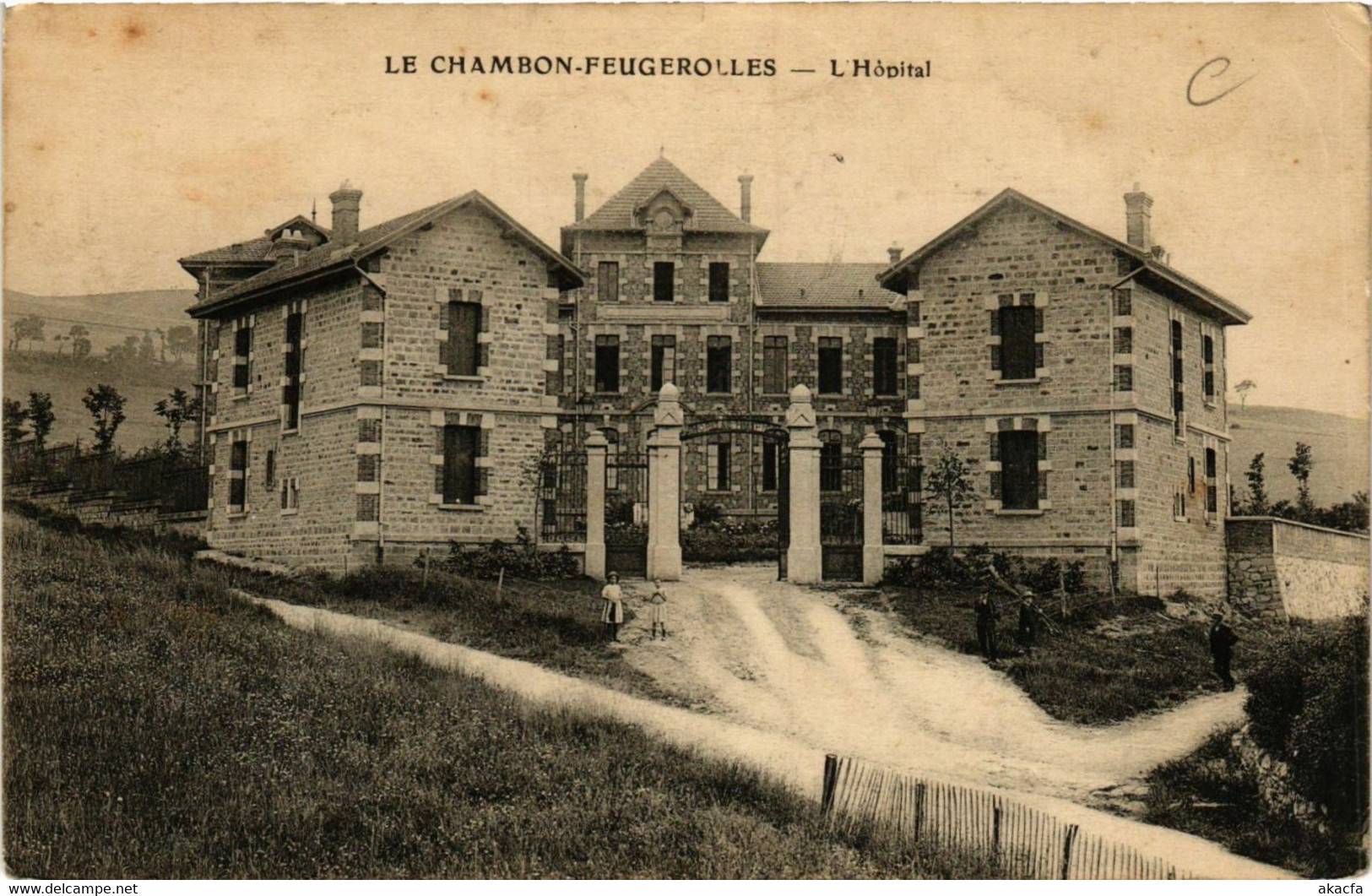 CPA Le CHAMBON-FEUGEROLLES - L'HOPITAL (359902) - Le Chambon Feugerolles