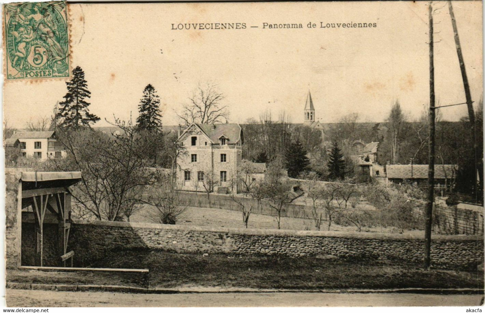 CPA AK LOUVECIENNES - Panorama De LOUVECIENNES (359547) - Louveciennes