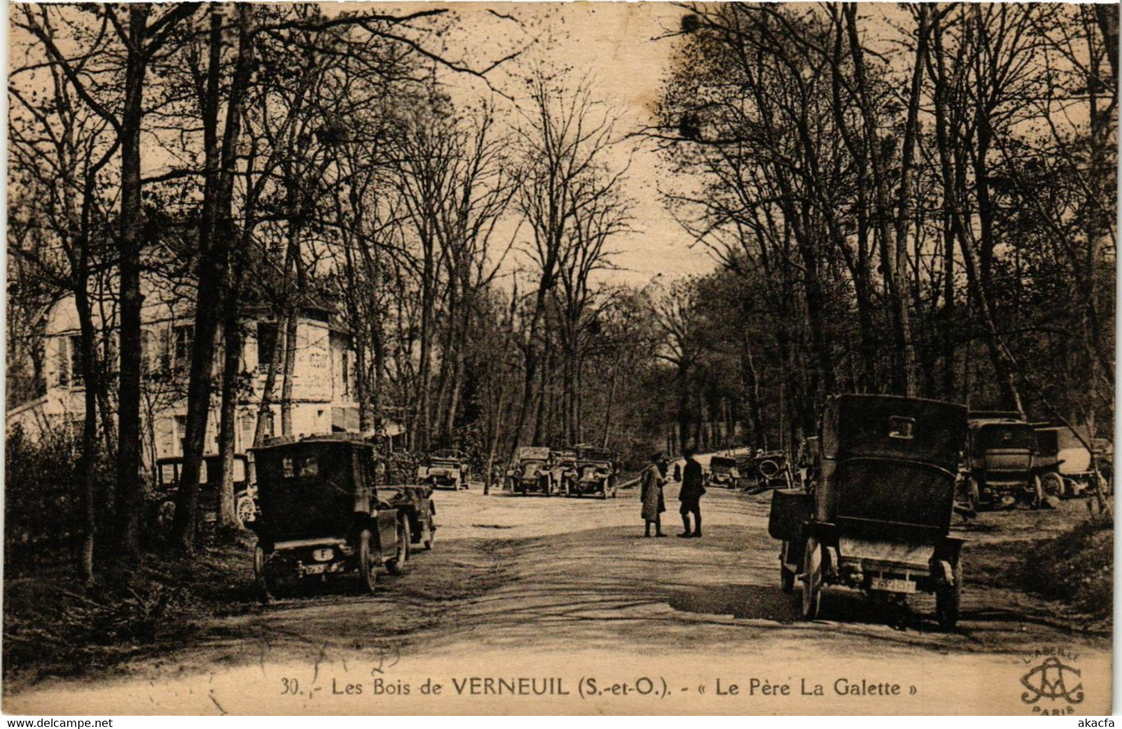 CPA AK Les Bois De VERNEUIL - Le Pere La Galette (359630) - Verneuil Sur Seine