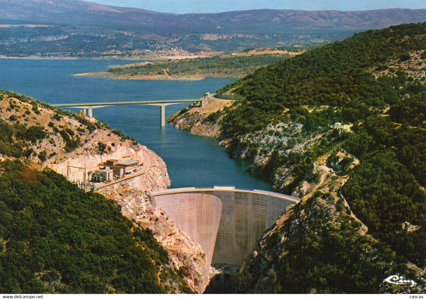 CPM - K - VAR ET ALPES DE HAUTE PROVENCE - LAC DE SAINTE CROIX - VUE SUR LE BARRAGE DE SAINTE CROIX - Andere & Zonder Classificatie