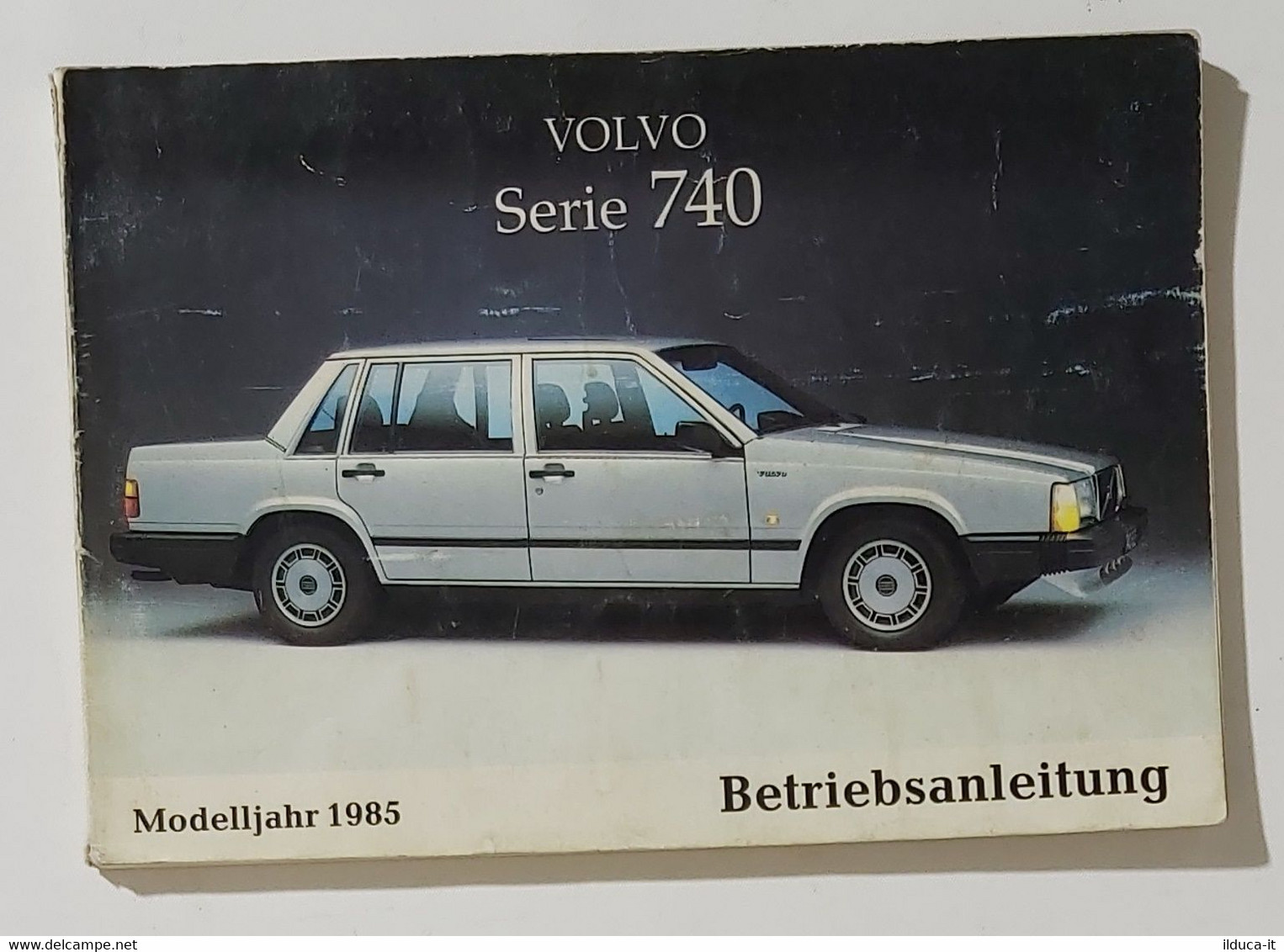 41005 Libretto Uso E Manutenzione - Volvo Serie 740 - 1985 - Engines