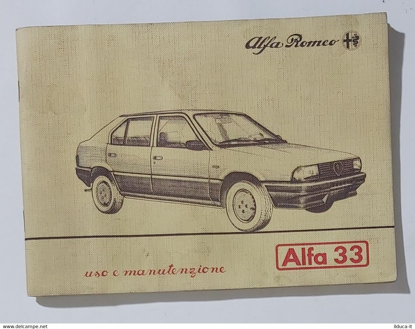 41011 Libretto Uso E Manutenzione - Alfa Romeo Alfa 33 - 1983 - Motori