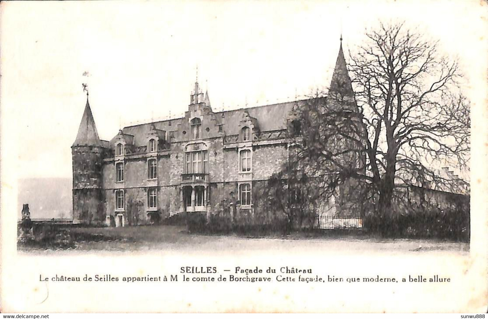 Seilles - Façade Du Château (Edition Desaix) - Andenne