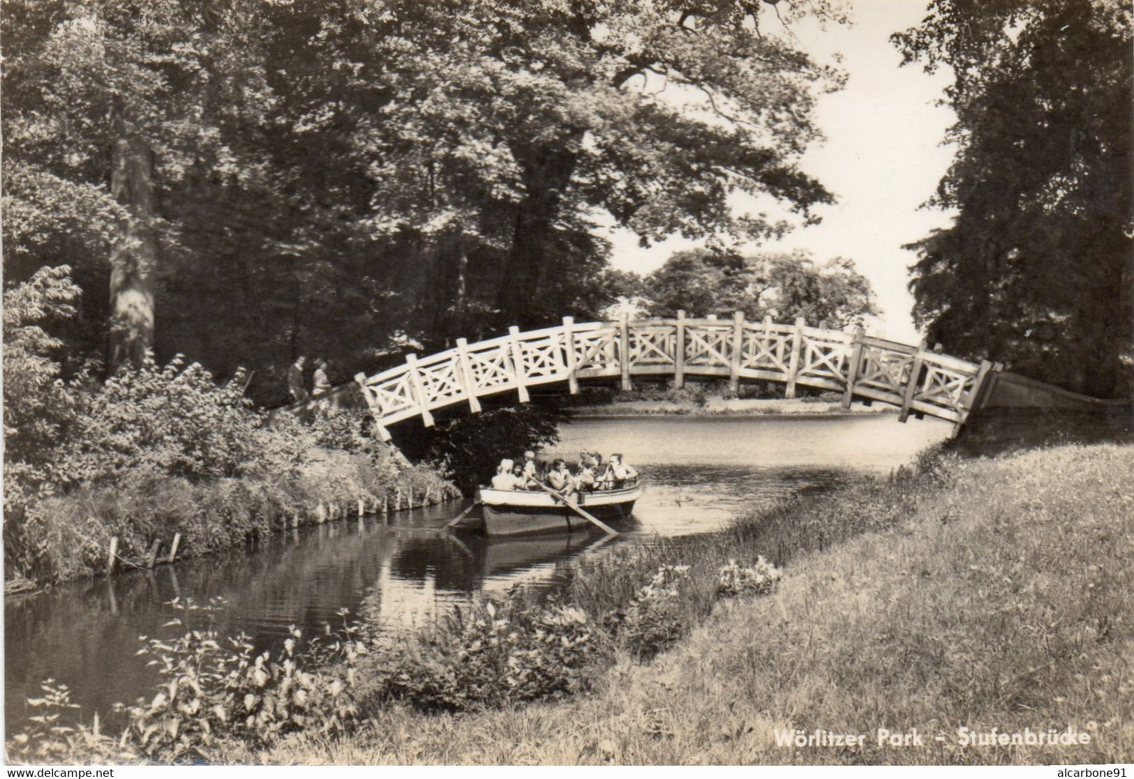 WOERLITZ - Wörlitzer Park - Stufenbrücke - Woerlitz