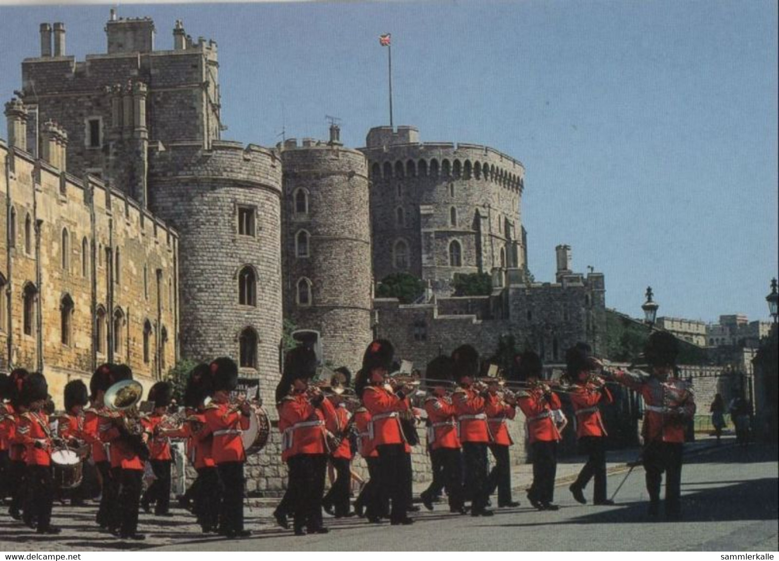 Grossbritannien - Windsor - Castle, Guards On Castle Hill - Ca. 1990 - Windsor Castle