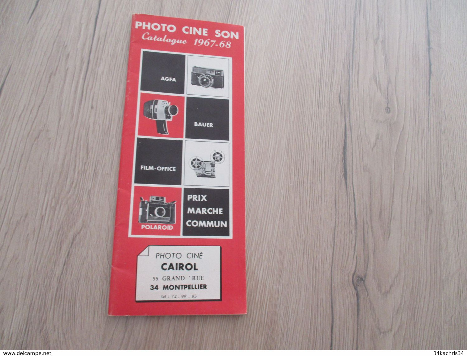 Catalogue 1967/68 Photo Ciné Son Cairol Montpellier - Other & Unclassified