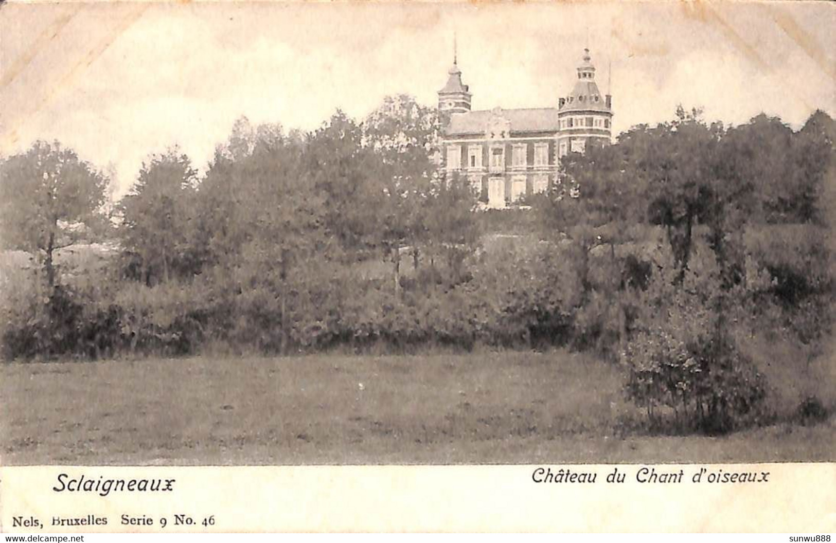 Sclaigneaux - Château Du Chant D'oiseaux (Nels, Précurseur) - Andenne