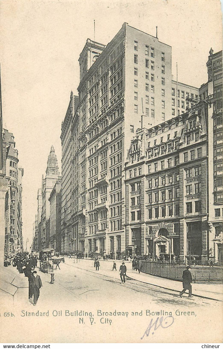 ETATS UNIS STANDART OIL BUILDING BROADWAY AND BOWLING GREEN N.Y CITY - Broadway