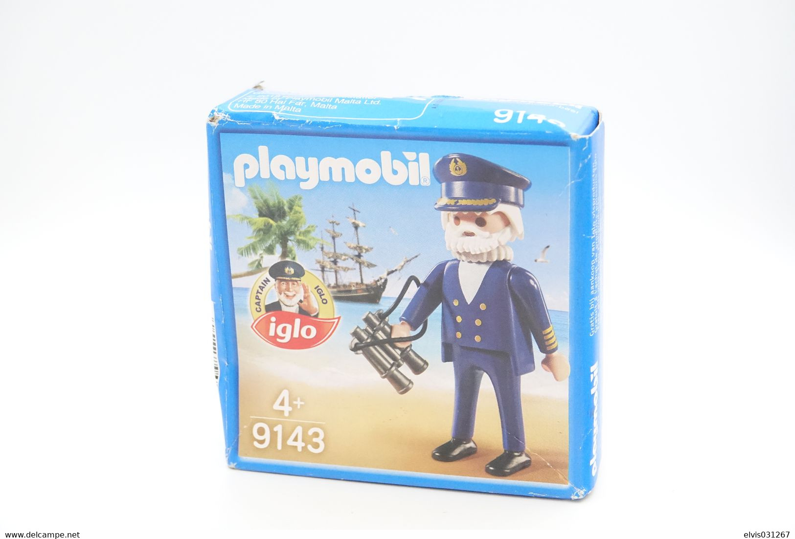 PLAYMOBIL - 9143 Captain Iglo MIB Mint In Box - Original Playmobil - Vintage - Catalogi