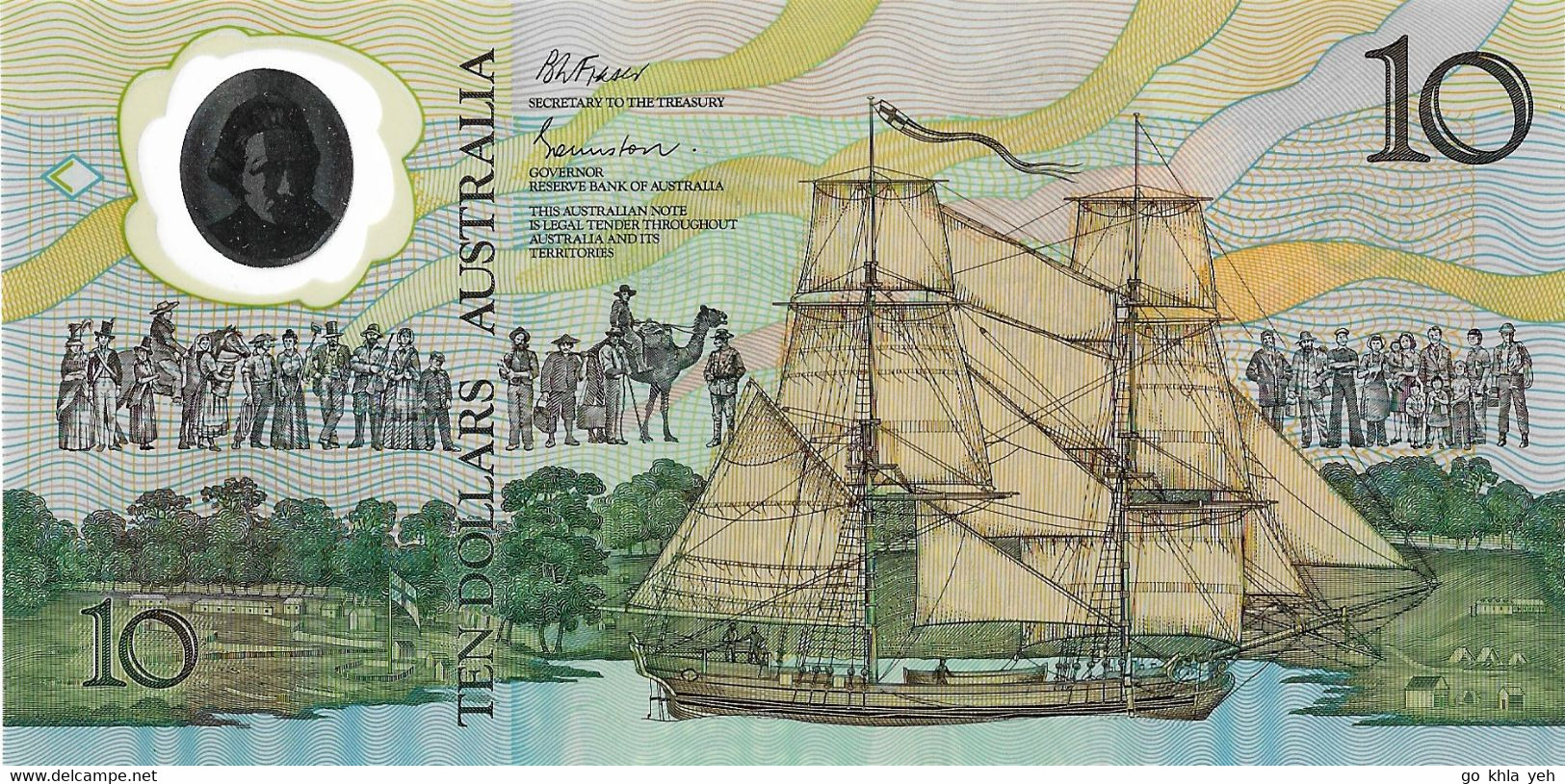 AUSTRALIE 1988 10 Dollar - P49b  Neuf - UNC - 1988 (10$ Polymer)