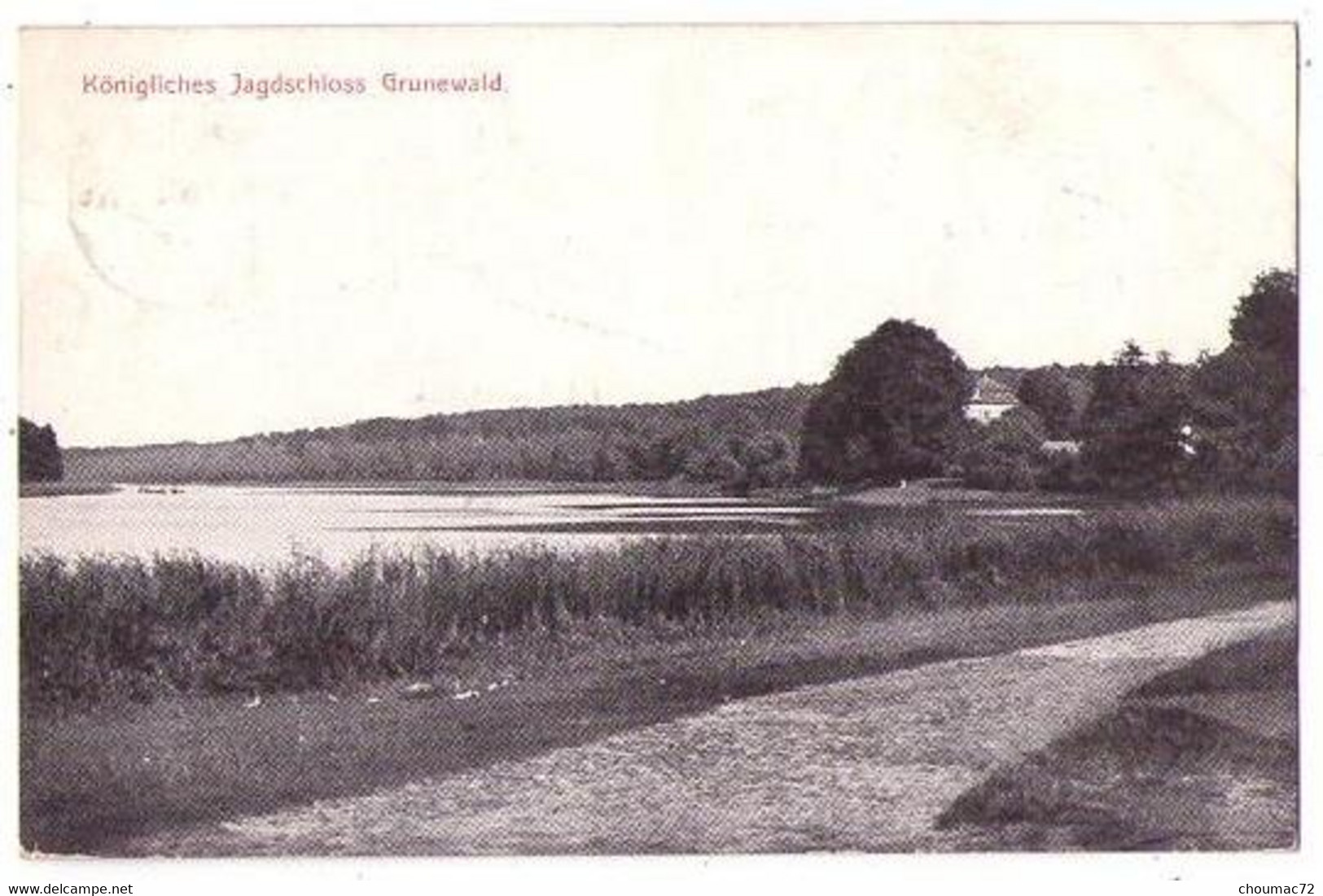 (Berlin) 020, Berlin Grunewald, Königliches Jagdschloss - Grunewald