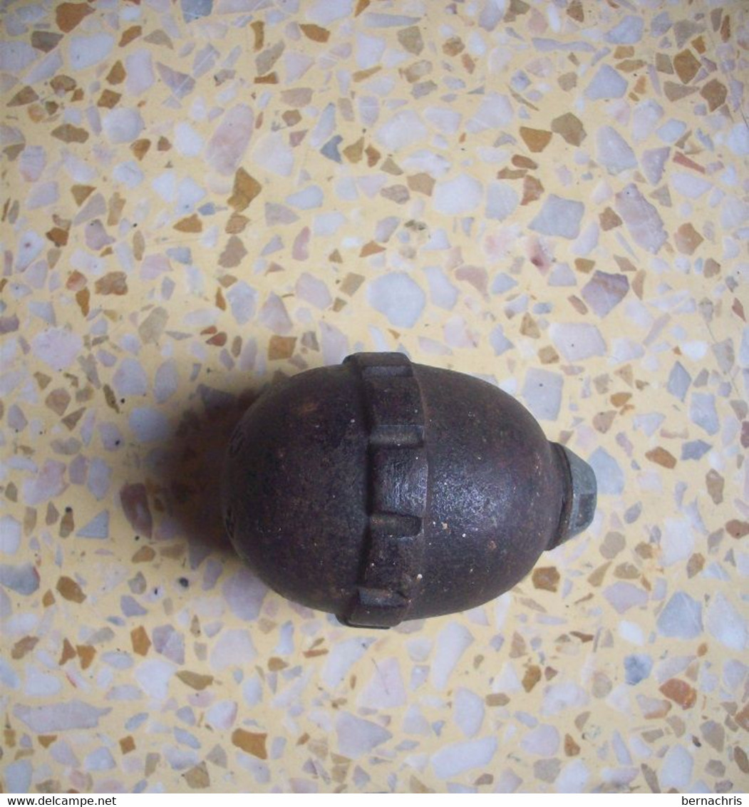 Grenade Oeuf Allemande Première Guerre Mondiale 14-18 Ww1 - 1914-18