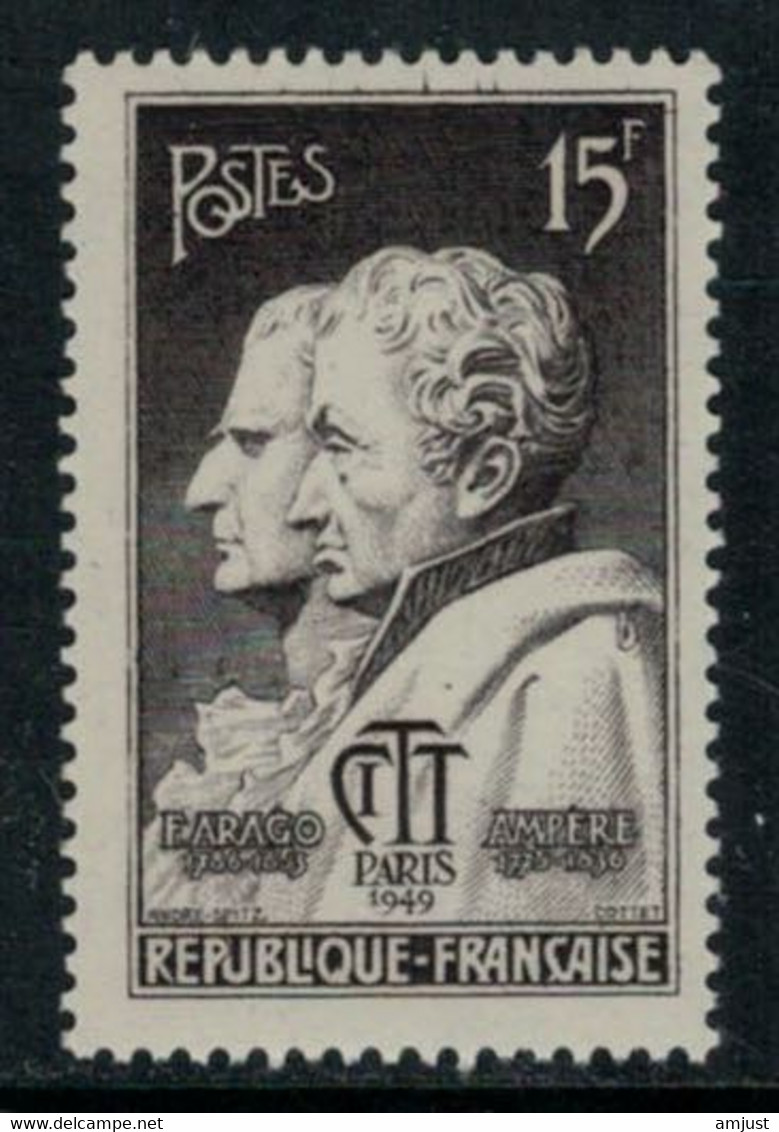 France // 1949 // F.Arago Et Ampère Neuf** MNH N0. 845 Y&T (sans Charnière) - Neufs