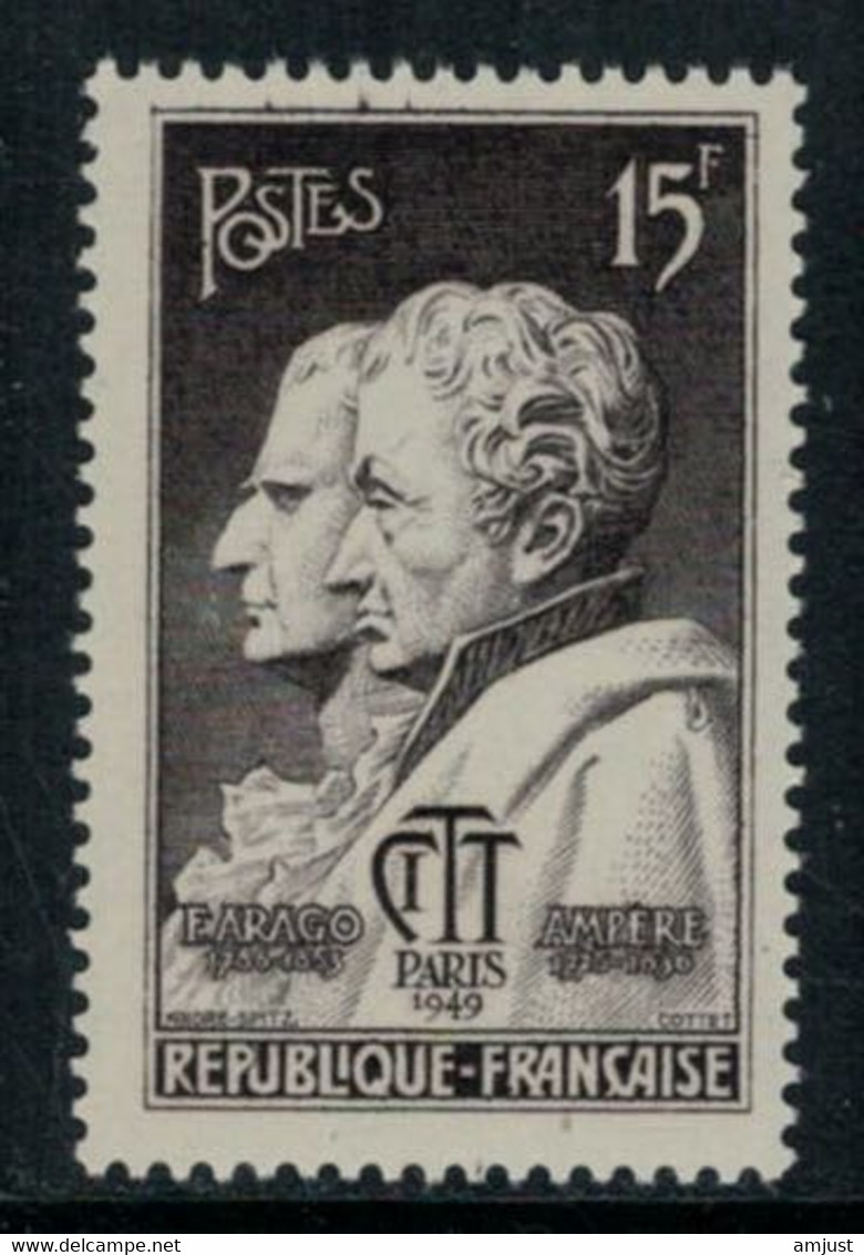 France // 1949 // F.Arago Et Ampère Neuf** MNH N0. 845 Y&T (sans Charnière) - Unused Stamps