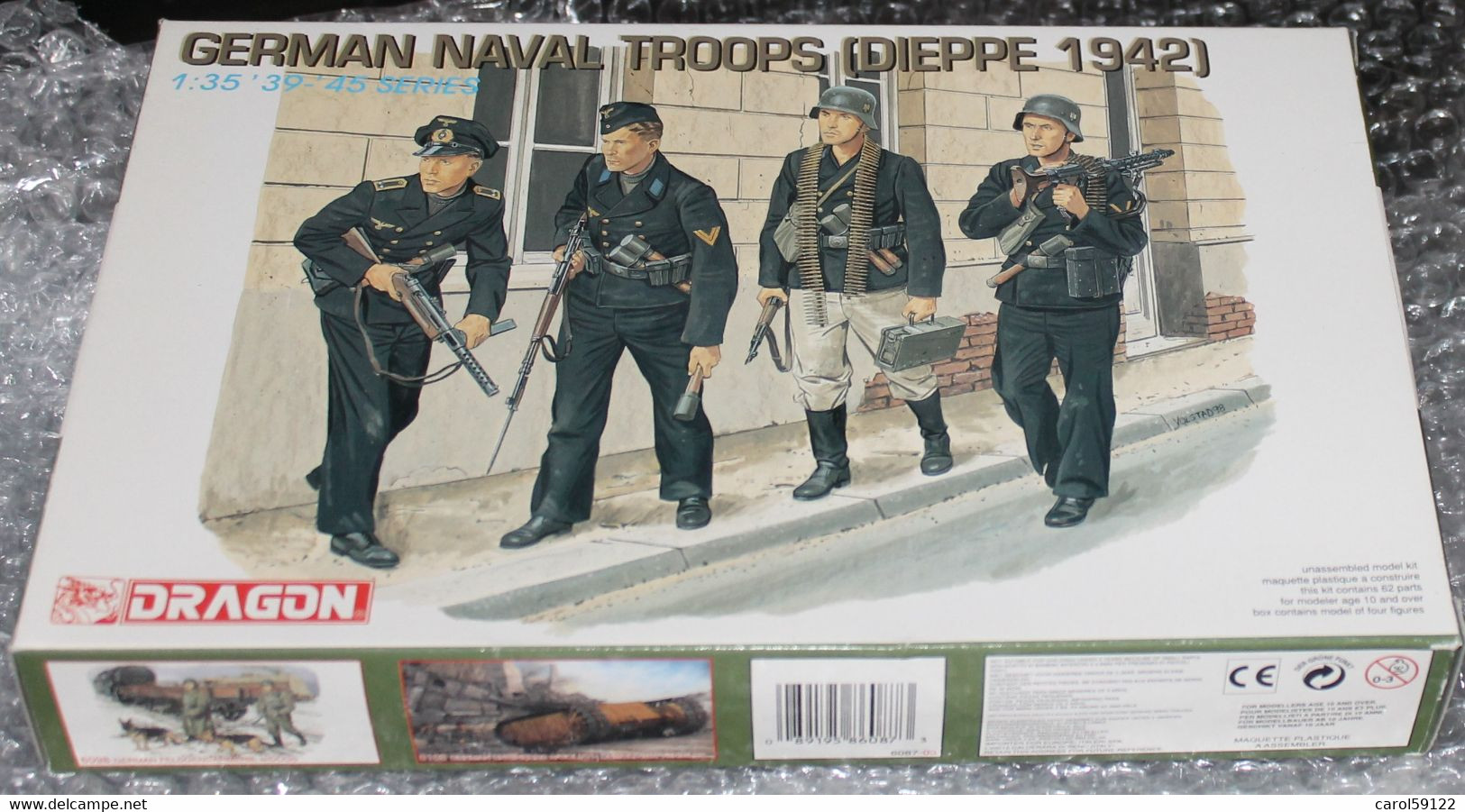 DRAGON 1/35 German Naval Troops - Militaires