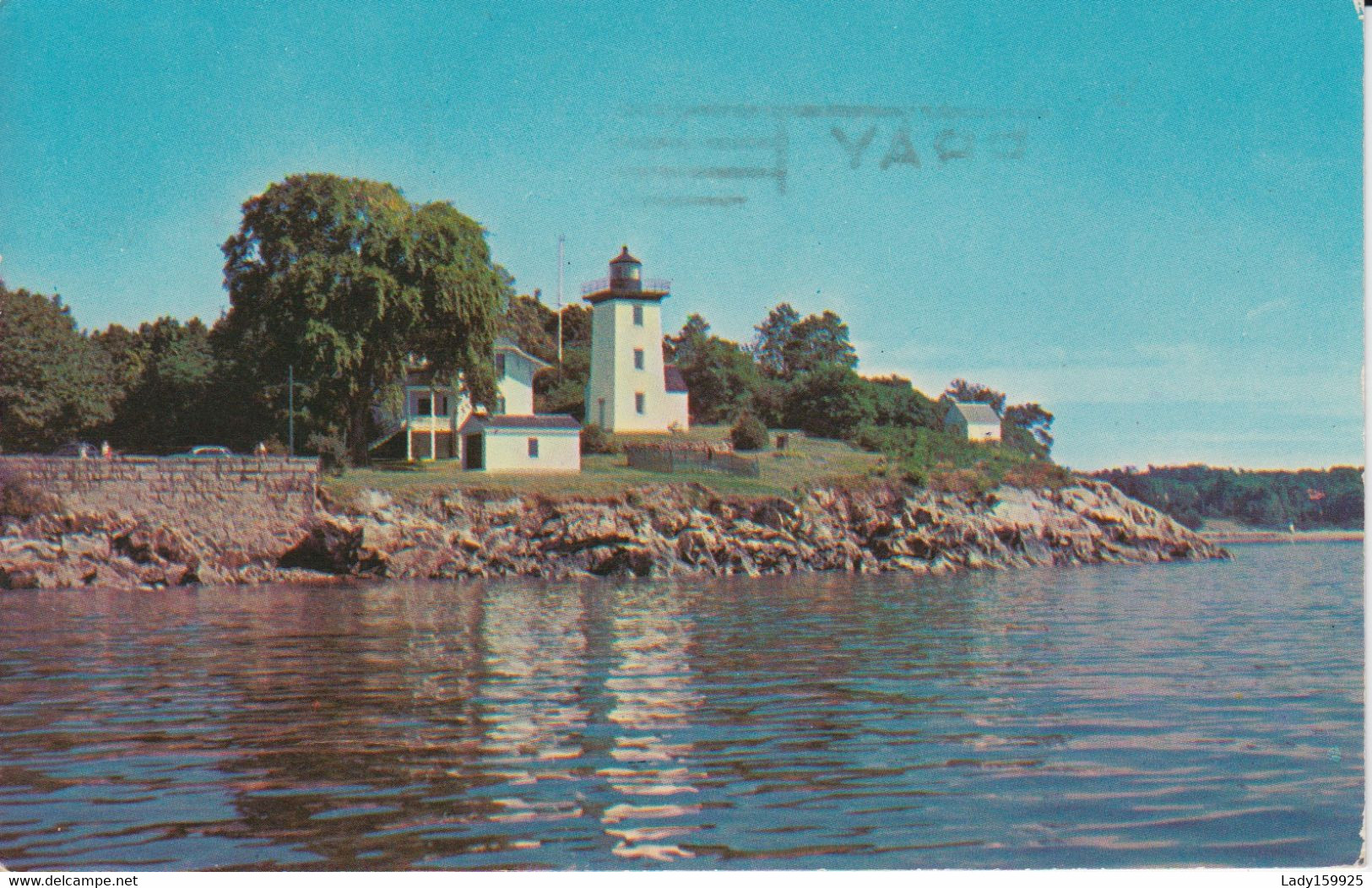 HOSPITAL POINT AND LIGHTHOUSE,   BEVERLY HARBOR,  MA. - Andere & Zonder Classificatie
