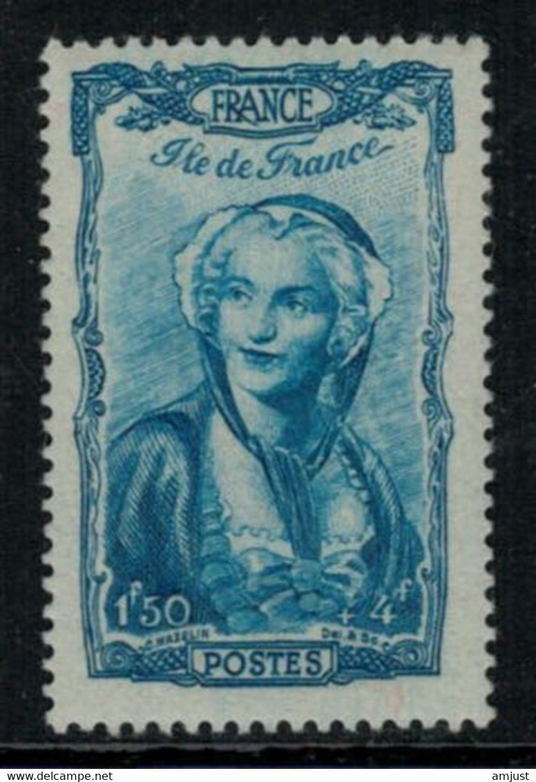 France // 1943 // Coiffe, Ile De France, Neuf** MNH N0.595 Y&T (sans Charnière) - Nuovi