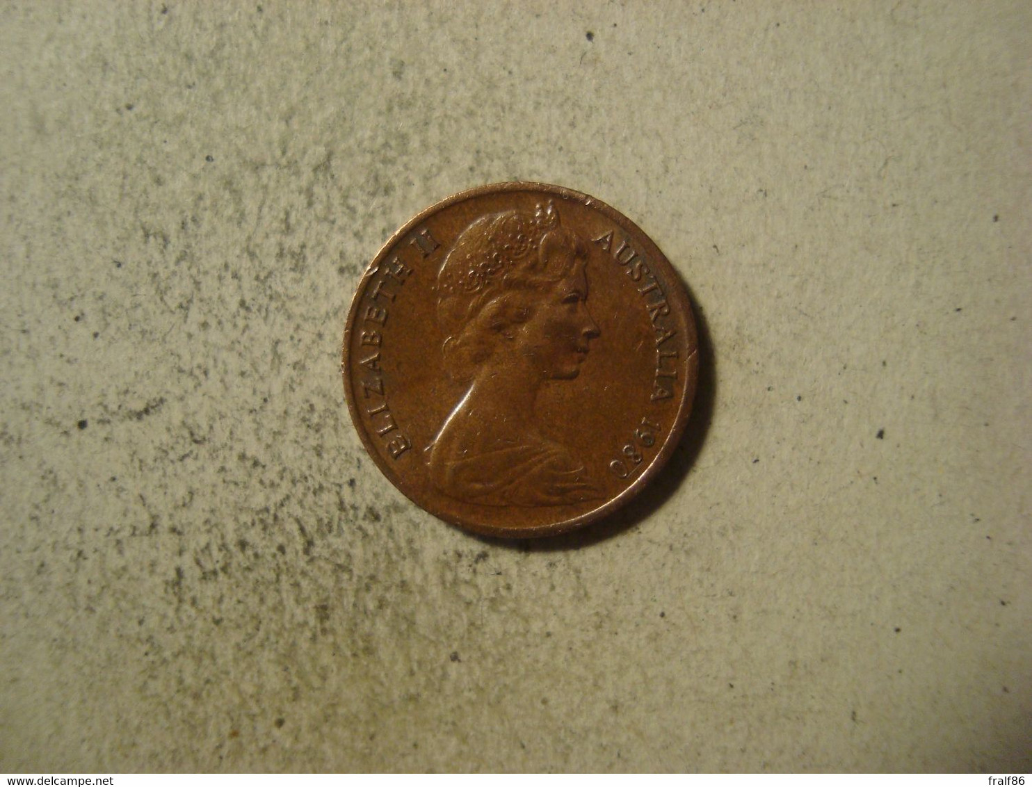 MONNAIE AUSTRALIE 1 CENT 1980 - Cent