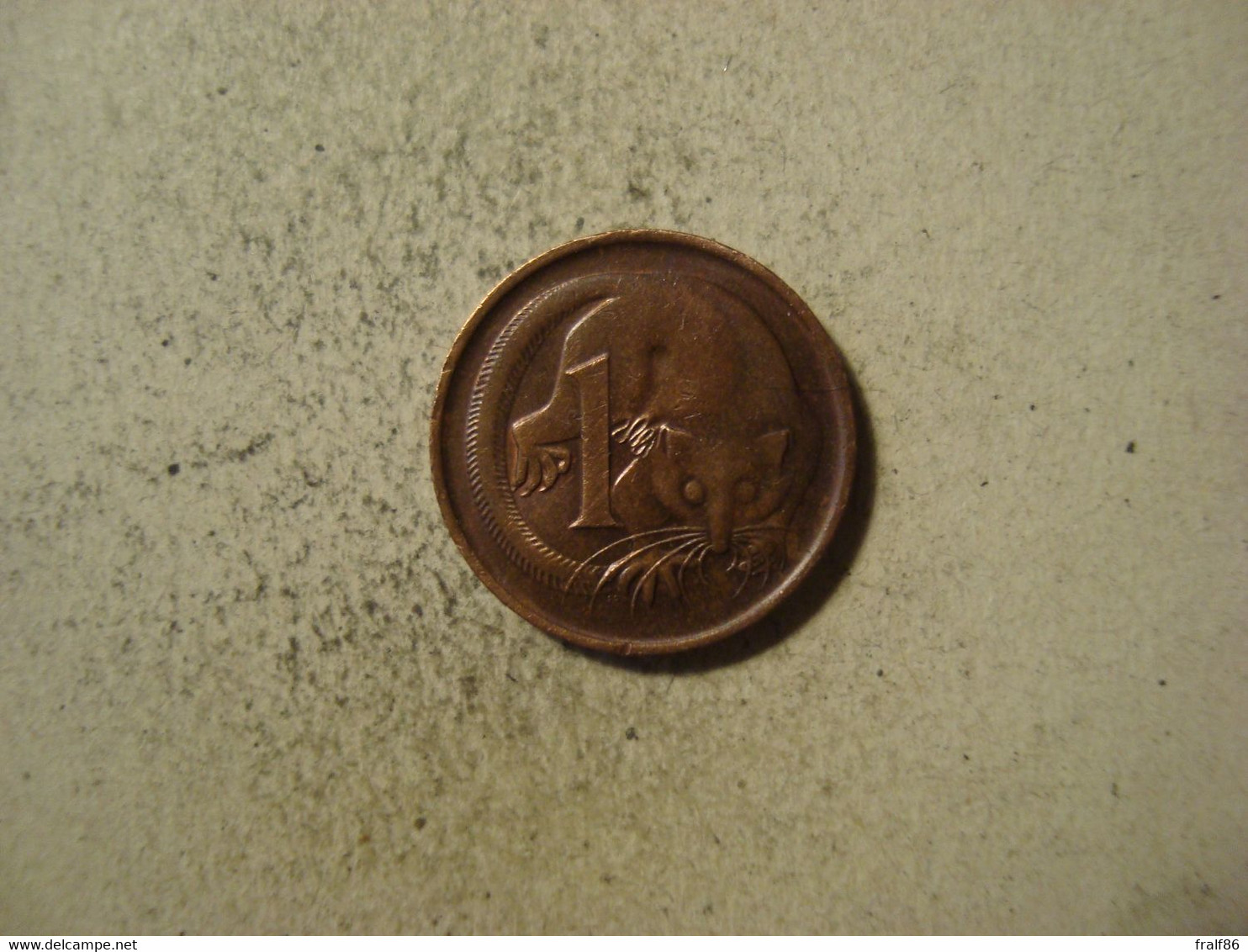 MONNAIE AUSTRALIE 1 CENT 1977 - Cent