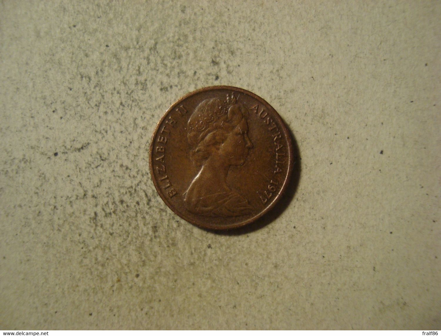 MONNAIE AUSTRALIE 1 CENT 1977 - Cent