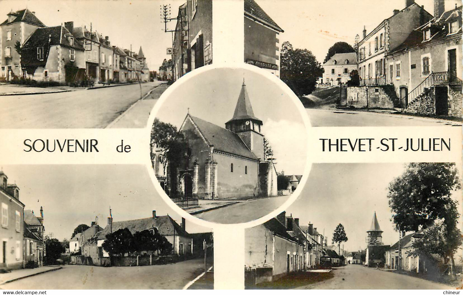 SOUVENIR DE THEVET SAINT JULIEN CARTE MULTIVUES - Autres & Non Classés