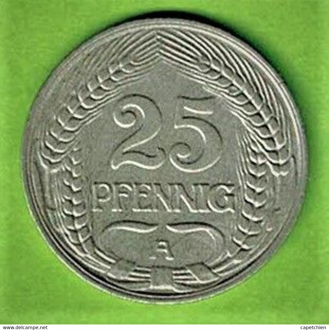 ALLEMAGNE / 25 PFENNIG / 1911 A / - 25 Pfennig