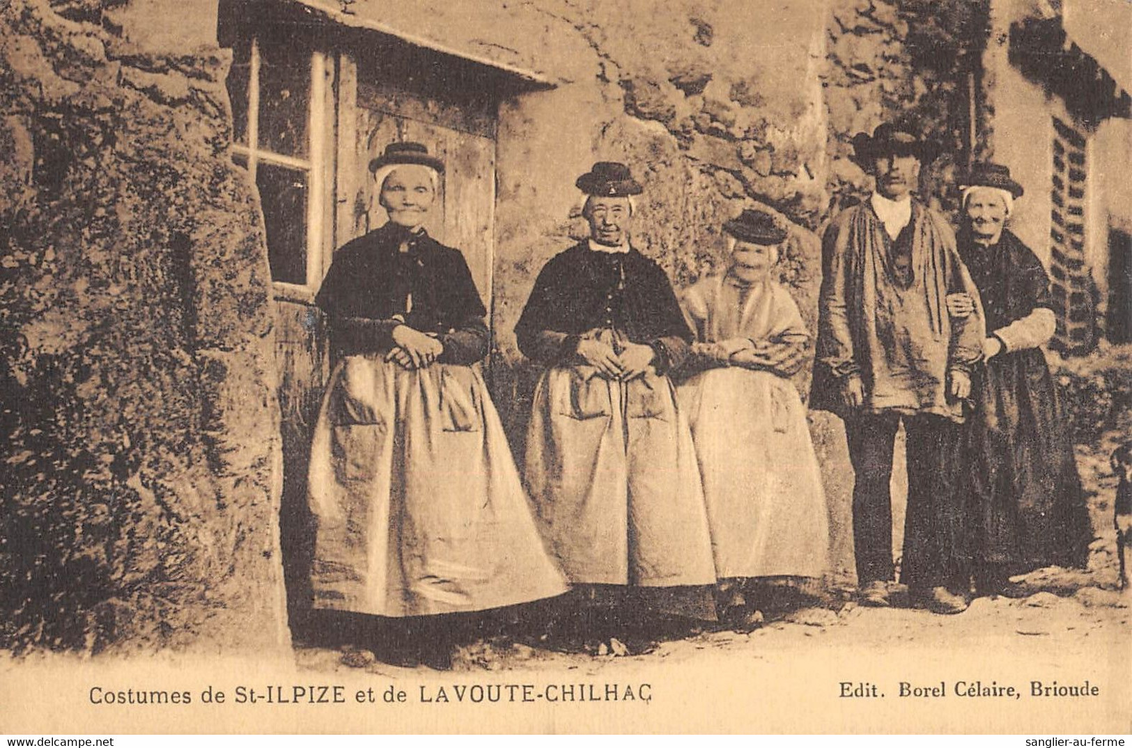 CPA 43 COSTUMES DE SAINT ILPIZE ET DE LAVOUTE CHILHAC - Sonstige & Ohne Zuordnung