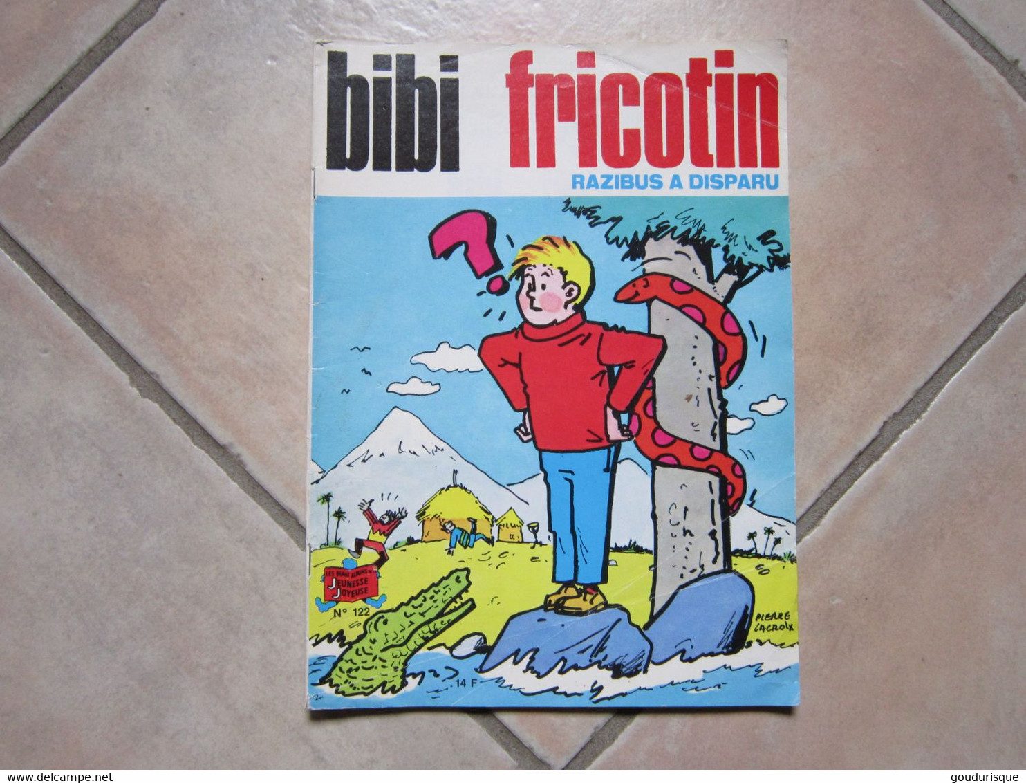 BIBI FRICOTIN N°122  BIBI FRICOTIN RAZIBUS A DISPARU - Bibi Fricotin