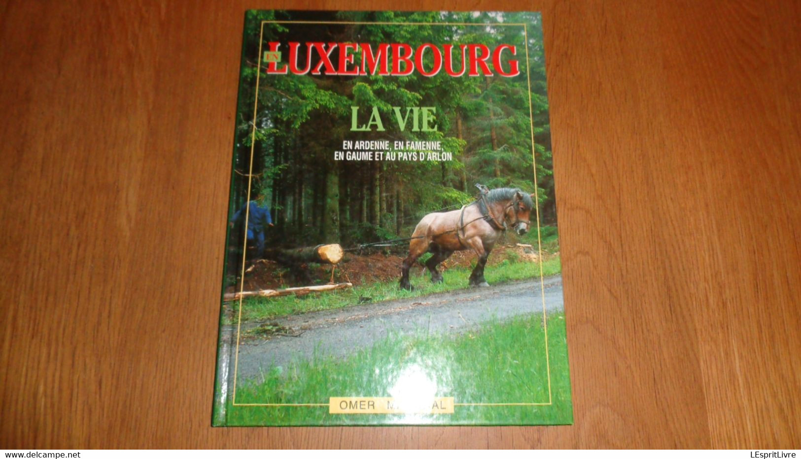 EN LUXEMBOURG La Vie En Ardenne En Famenne En Gaume Et Au Pays D'Arlon Omer Marchal Régionalisme Ruralité Forêt Histoire - Belgique