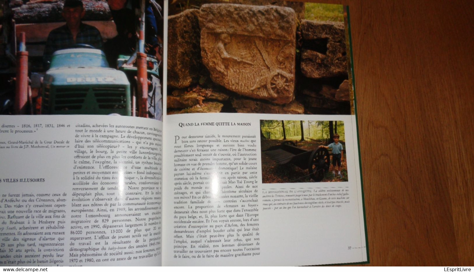 EN LUXEMBOURG La Vie en Ardenne en Famenne en Gaume et au Pays d'Arlon Omer Marchal Régionalisme Ruralité Forêt Histoire