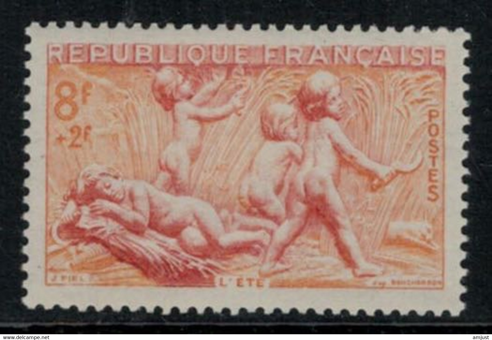 France // 1949 // Série Des Saisons, L'été, Neuf** MNH N0.860 Y&T (sans Charnière) - Neufs