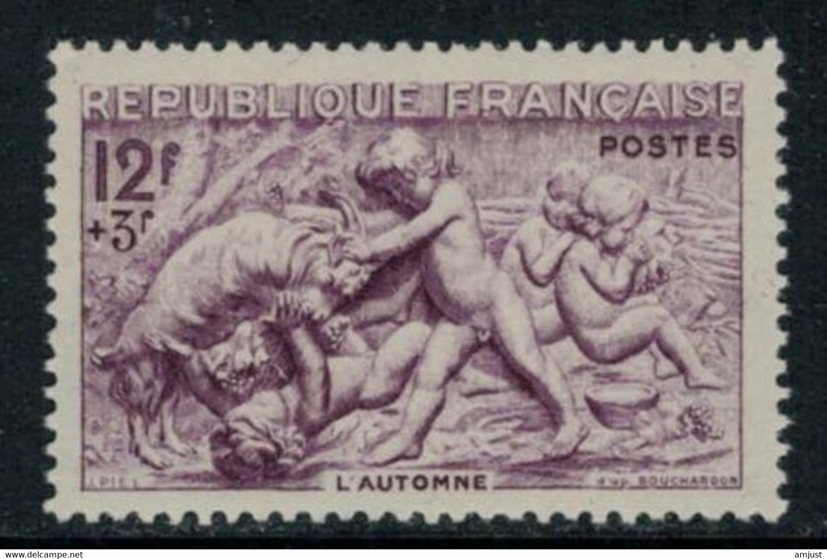 France // 1949 // Série Des Saisons, Automne, Neuf** MNH N0.861 Y&T (sans Charnière) - Unused Stamps