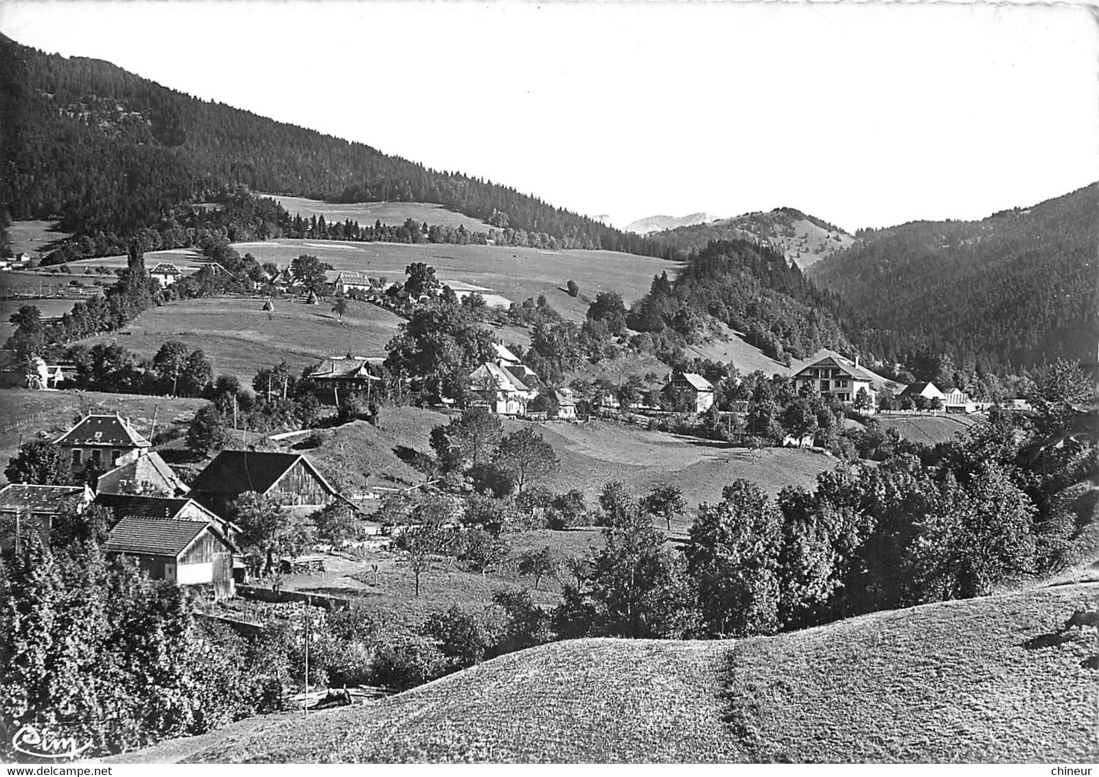 LE SAPPEY EN CHARTREUSE VUE GENERALE - Sonstige & Ohne Zuordnung