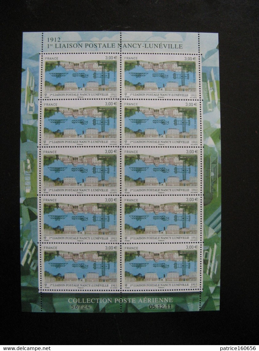 TB Feuillet De 10 Timbres  PA N° F75a, Neuf XX. - 1960-.... Mint/hinged