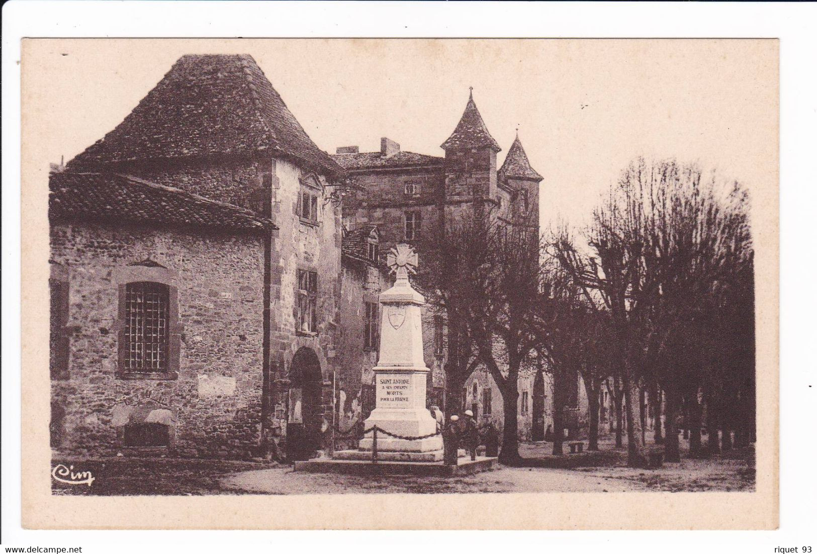 ST-ANTOINE - Place De L'Abbaye (Monument Aux Morts 14/18) - Sonstige & Ohne Zuordnung